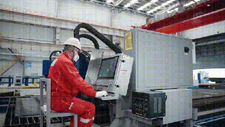 我國首個海洋油氣裝備“智能工廠”全面投產